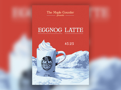 Eggnog Latte Table Tent