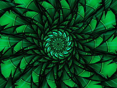 Trippy Plant Vortex Background 3d 3d art backdrop background green hippie plant supji trippy trippy art vortex wallpaper