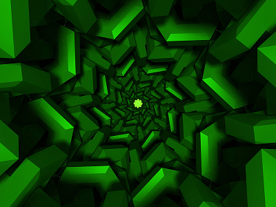 Green Tunnel DMT 3D Concept