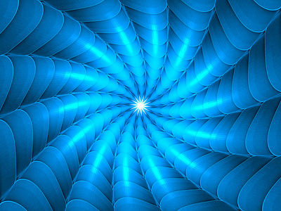 Beautiful Blue Vortex