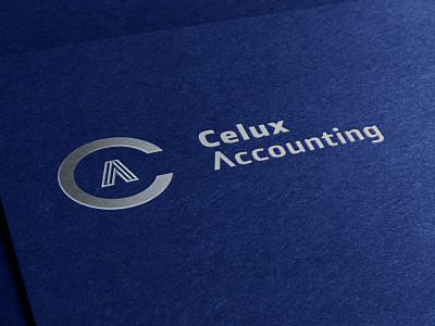 Celux Accounting a accounting branding c corporate crest emblem financial logo logomark monogram symbol