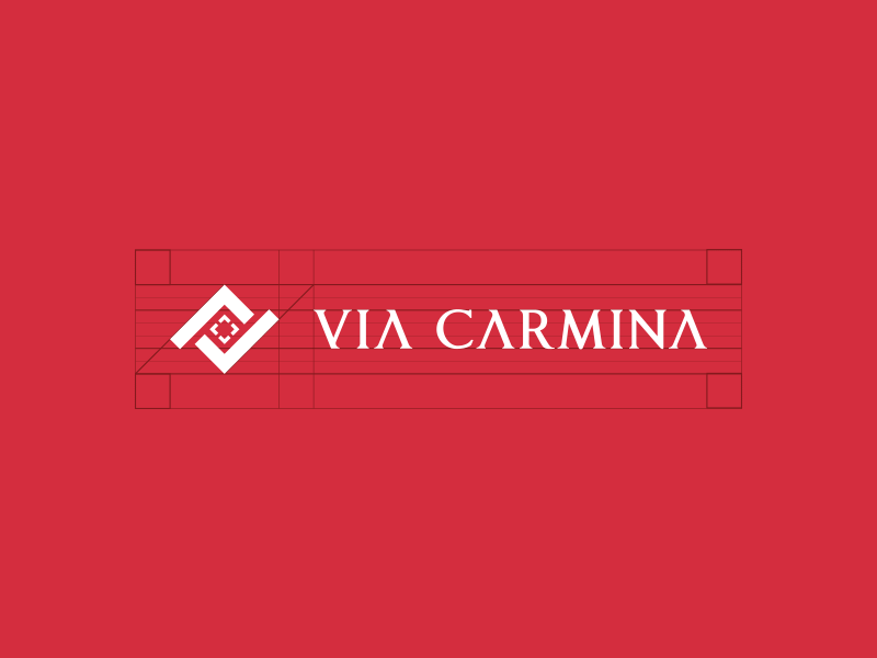 Via Carmina Logo Transformation animation brand identity brand identity design branding corporate corporate branding design identity logo logo inspiration logomark mark real estate real estate branding rebranding symbol