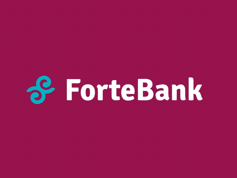 Fortebank animation fortebank gif logo painting scrabbling