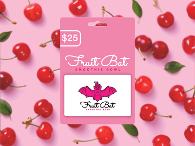 Fruit Bat gift cards! Use it for your next smoothie bowl craving