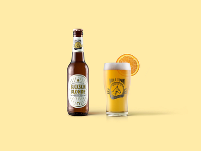 Mule Town Blonde Mock-up