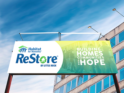 Billboard concept for Habitat for Humanity of Little Rock