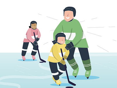 Ice Hockey ai art branding creative flat design hockey jersey ice icehockey illustration illustrations sports design