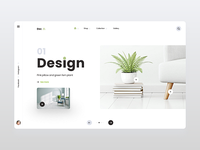 Minimalist Web Design branding clean design interaction minimal talavadze ui ux web website