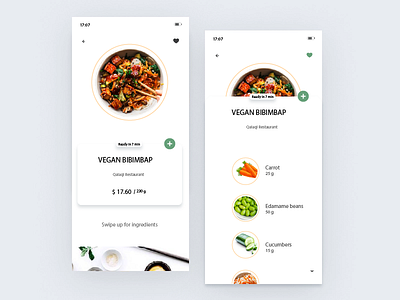 Mobile App food concept app cook cooking design food food app identity mobile restaurant app talavadze ui ux