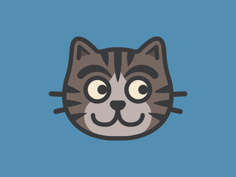 Cat vector art vector digital illustration cat