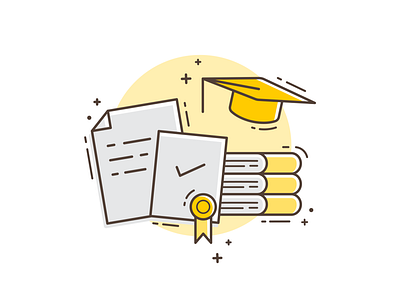 Onboarding Screen Illustrations- Education