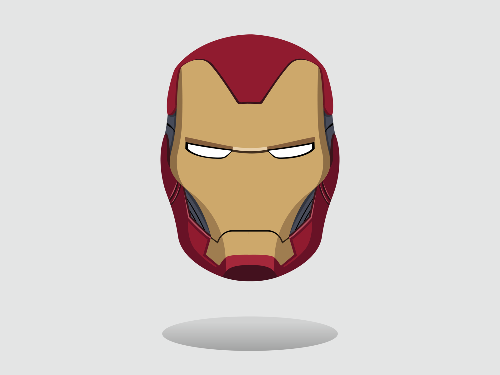 Iron Man Helmet by Atharva Jumde on Dribbble