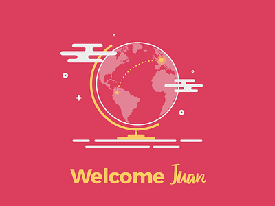 Welcome to the Product Team design moviepilot globe map travel product team