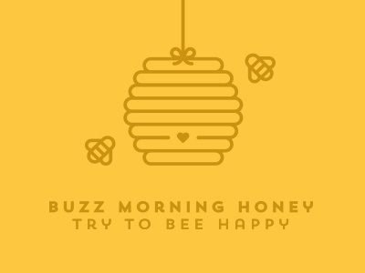 Buzz Morning bee buzz honey morning