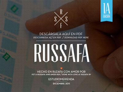Russafa Guide web web guide design code