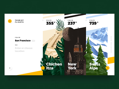 Transition test after affects animation booking clean flight gif globe interface jungle maya pyramid suggestions transition travel trinetix trip typography ui ux white
