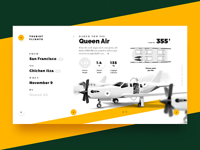 Choosing seats in a charter aircraft