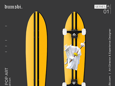 Skate deck 1 branding design