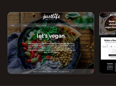 Justlife Landing Page homepage landing page landing page design redesign concept ui web design