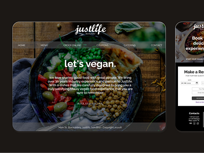 Justlife Landing Page