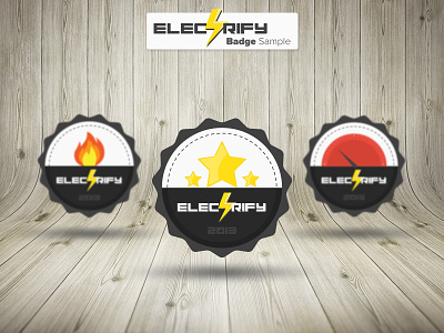 Electrify Badge badge electrify