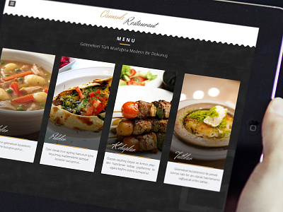 Interactive restaurant app V2 app interactive ipad restaurant ui ux