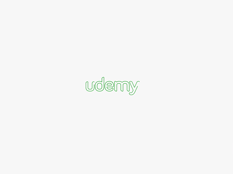 Udemy Page Loader animation effect laundry line loader logo page progress udemy