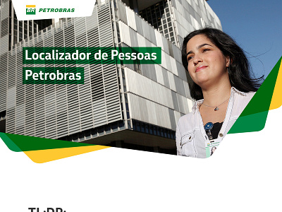 Localizador De Pessoas Petrobras application design branding design flat identity illustration typography ui ux web