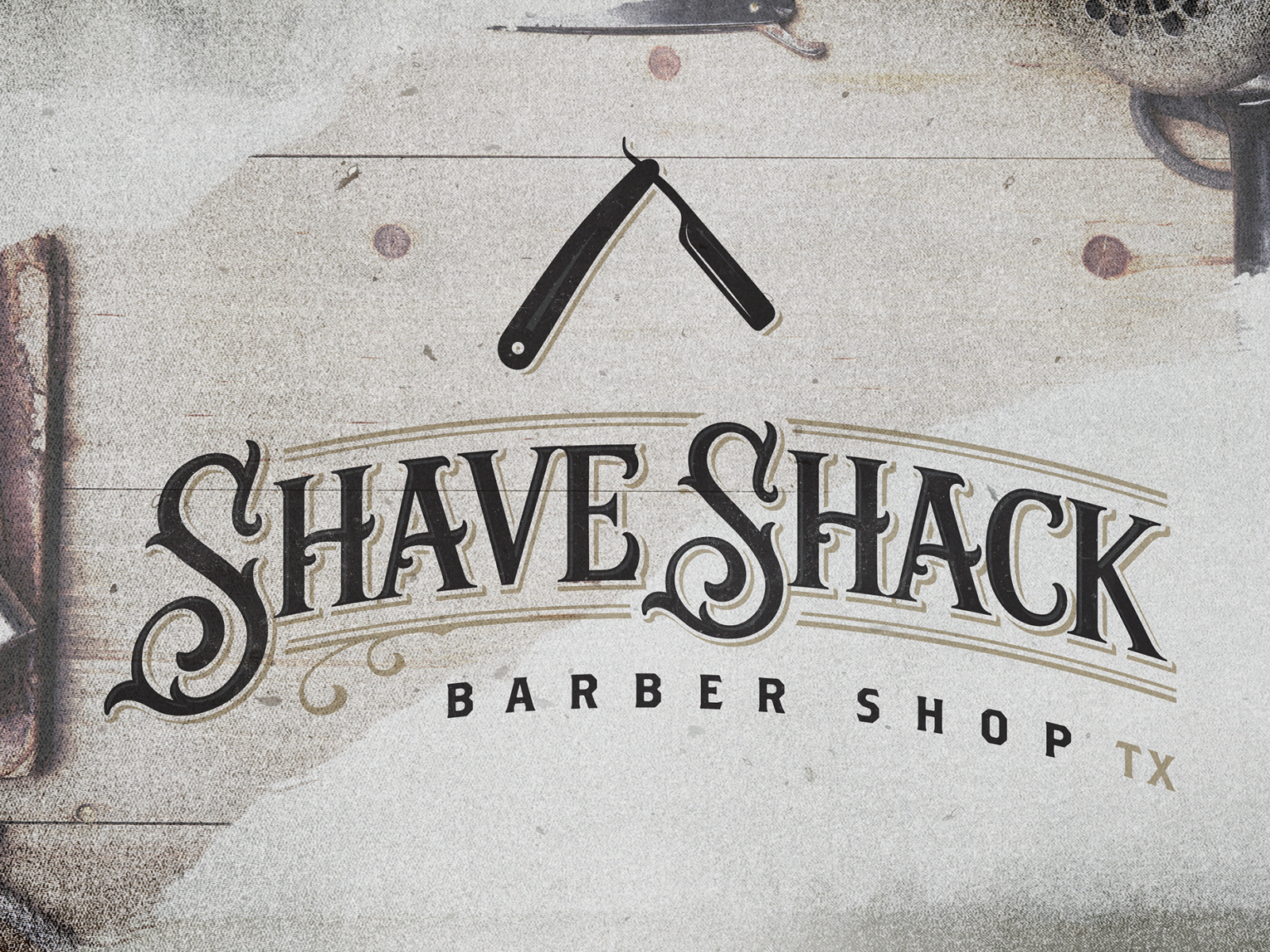 Shave Shack Barber Shop by Cameron Humphries on Dribbble