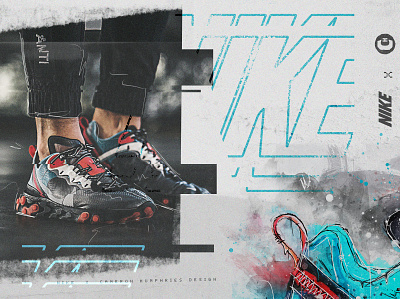 Nike React 04 branding design illustration typography