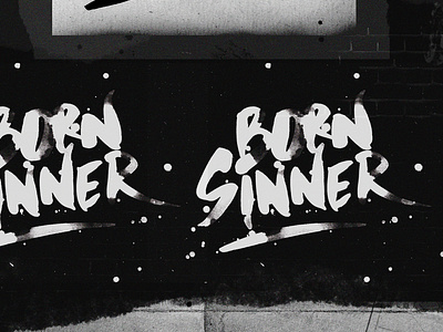 Experimental Brush Type 04 - Born Sinner