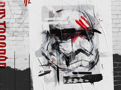 Star Wars - Storm Trooper design digitalart illustration typography