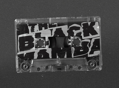 Kobe Bryant "The Black Mamba" Poster branding design digitalart illustration typography