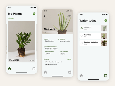 Plant care app