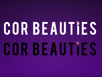 COR BEAUTIES - Logo Design adobe beauty beauty logo branding design illustrator logo