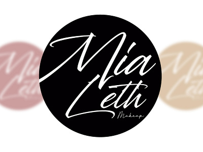 Mia Leth Makeup - Branding/Logo adobe beauty beauty logo branding design illustrator logo makeup makeup artist vector vector art vector artwork
