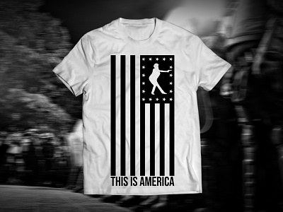 Childish Gambino "This Is America" | Concept Shirt branding childish gambino clothing music shirt shirt concept shirt design shirt mockup