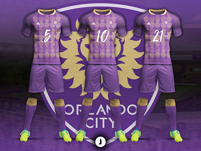 Orlando City Soccer Club | Home Jersey Concept futbol jersey jersey design ocsc orlando orlando city soccer