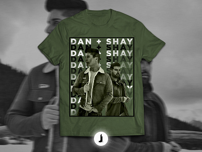 Dan + Shay | Concept T-Shirt artist country music dan shay graphic tee merch merchandise musician shirt design