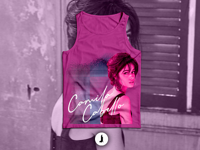 Camila Cabello | Concept Tank artist branding camila cabello concept art merch merch design merchandise merchandise design merchandising musician record label shirt design shirt mockup touring