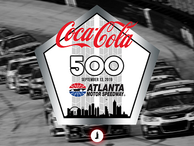 Atlanta Motor Speedway | Race Day Badge Concept