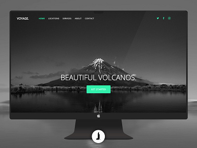 Voyage. | Travel Website Concept