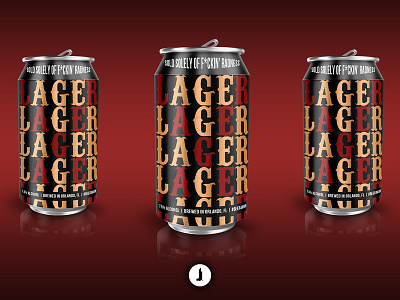 X Lager | Beer Can Mockup