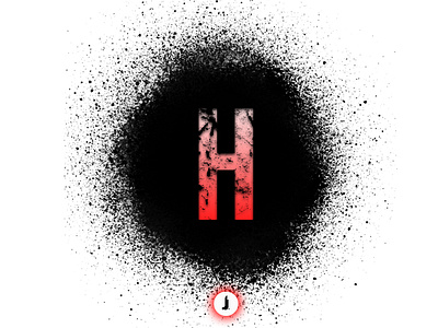 "H" Hole | 36 Days of Type 36 days of type graphic design logo joncarrillocreative type typogaphy