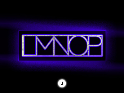 "LMNOP" Alphabet Catchup | 36 Days of Type 36 days of type adobe photoshop joncarrillocreative lmnop