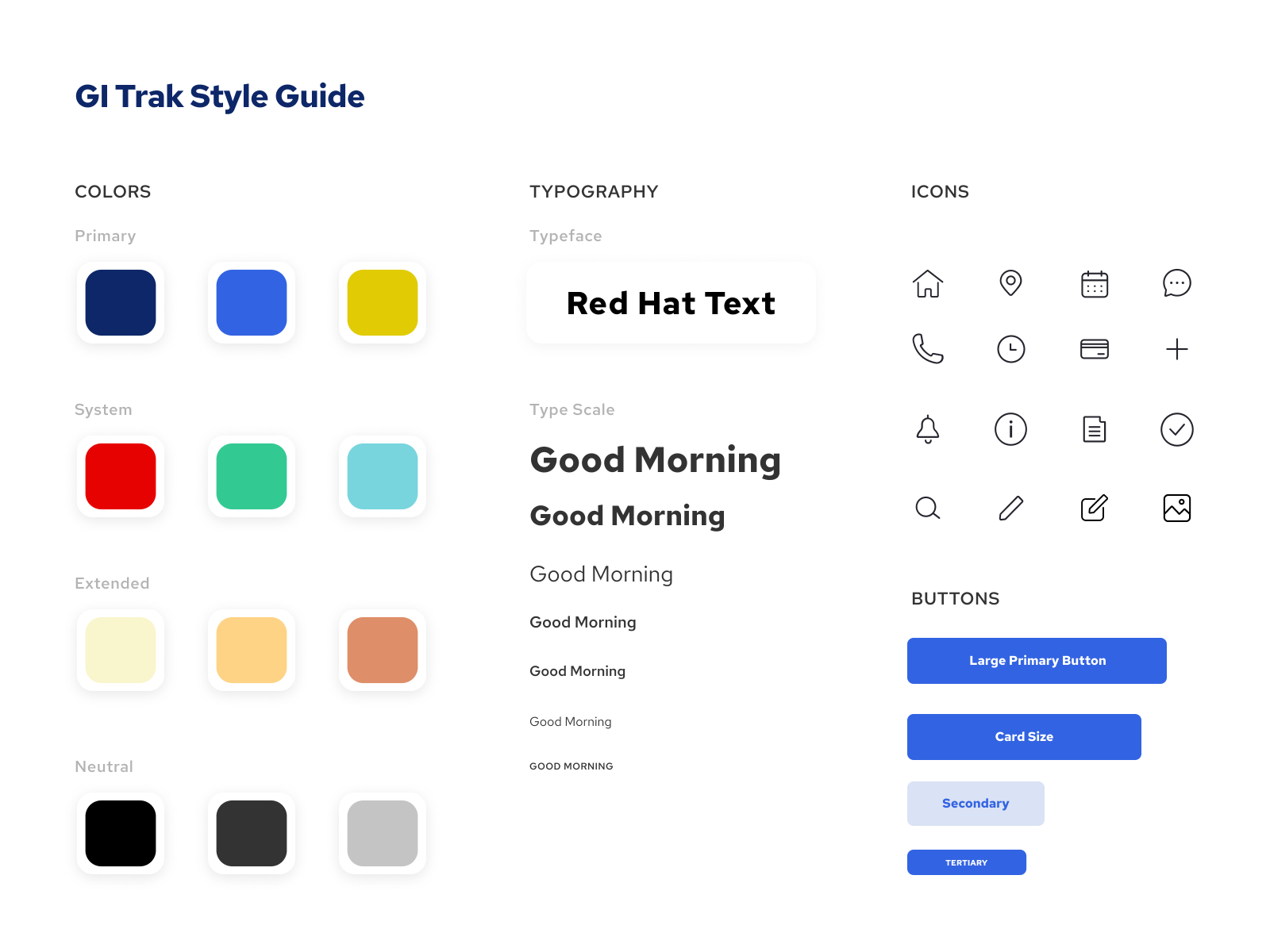Product Design Style Guide by Rachelle Btesh on Dribbble