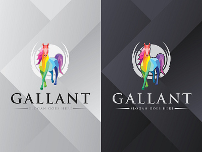 Gallant Horse Logo