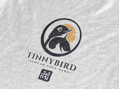 Tiny Bird Logo animal bird bird logo brand branding design logo template nature vector wild wildlife