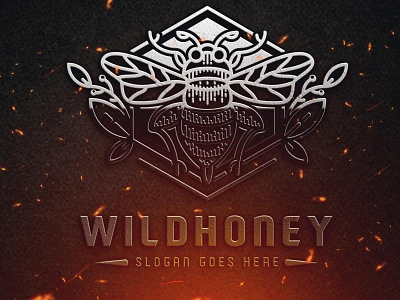 Wild Honey Logo Template