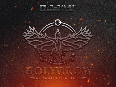 Holy Crow Logo Template